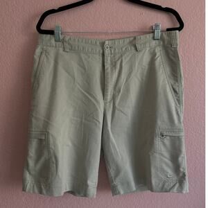 Nike Men Golf 9.5" Inseam Cargo 392534 061 Dri Fit Gray Shorts Size 34